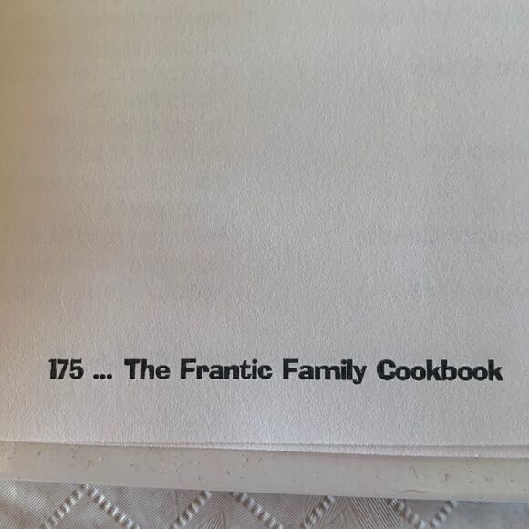 Cookbook Hardcover Binder Frantic Family Cookbook Leanne Ely - Picture 9 of 13